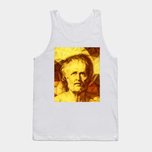 Lucius Annaeus Seneca Golden Portrait | Lucius Annaeus Seneca Artwork 9 Tank Top